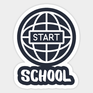 Start school Sticker